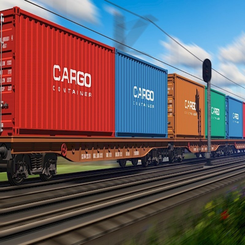 shipping container rail transport shipping container rail transport
